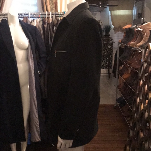 Preloved Maltos black jacket size 40 - Picture 2 of 4